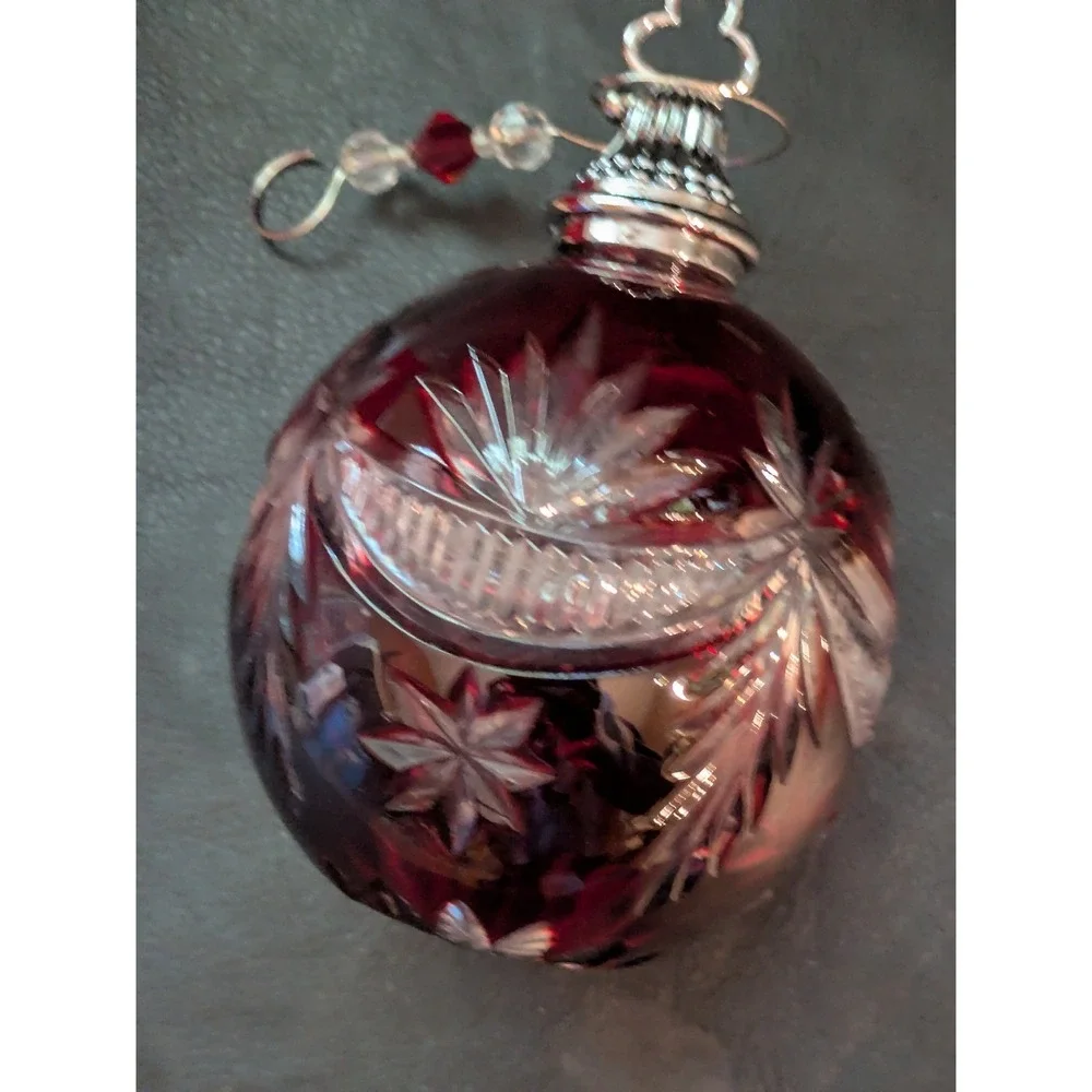 Waterford crystal ruby